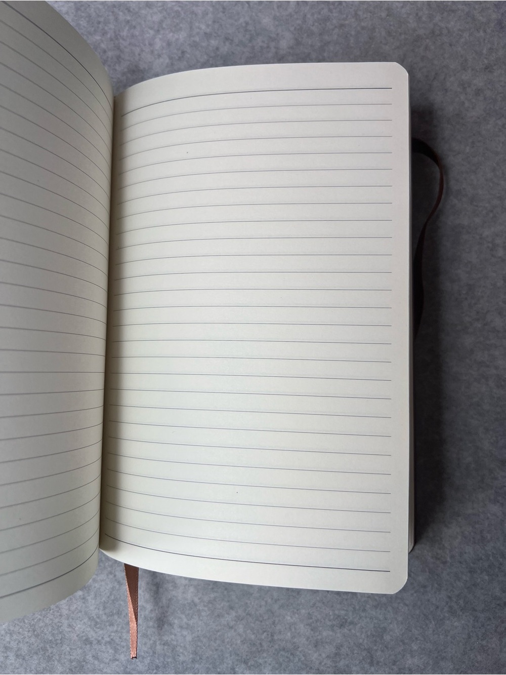 Vegan Leather Hardcover Cat 192 Page Lined Brown Journal - Picture 5 of 10